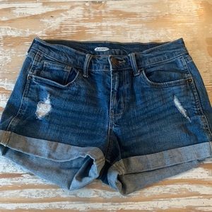 Old Navy boyfriend jean shorts